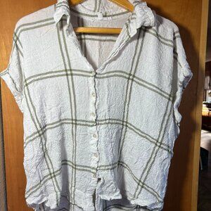 Jane & Delancey, 1X, Soft, flowy, stretch blouse